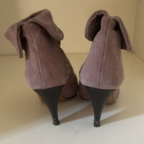 Isabel marant violet suede booty - Picture 6 of 8